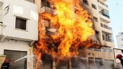 السيطرة على حريق نشب داخل شقة خالية من السكان بالإسكندرية