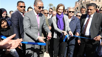 إنفوجراف| محطة الصرف الصحي بقرية سلامون في سوهاج