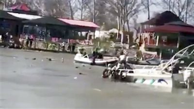 العراق: غرق عبارة نهر دجلة بسبب الأمطار المتزايدة