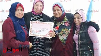 تكريم أول سيدة ترأس حي الجمرك بالإسكندرية احتفالا بـ عيد الأم 2019