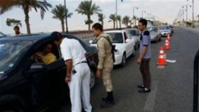 مرور الجيزة تضبط 3 سائقين تحت تأثير المخدر أثناء القيادة