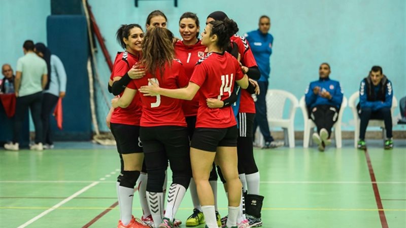 سيدات طائرة الأهلي