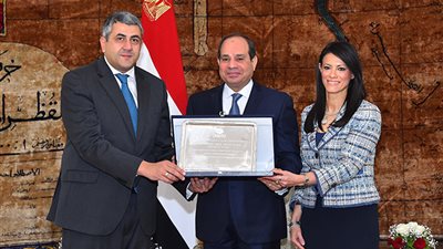 الرئيس السيسي يستقبل أمين عام منظمة السياحة العالمية