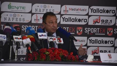 الخطيب: شعبية الأهلي وعلامته التجارية تُزيدعوامل نجاح المعرض