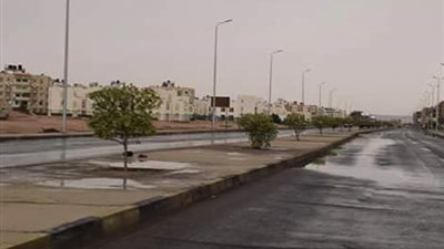 سقوط أمطار خفيفة على مراكز ومدن محافظة كفر الشيخ