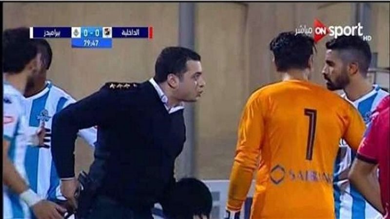 «أبو طبنجة» في مباراة