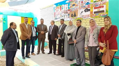 لجنة الهيئة القومية للاعتماد والجودة في زيارة لتعليم بورسعيد