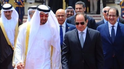 للمرة التاسعة.. الرئيس السيسي وولي عهد أبو ظبي في استقبال رسمي 
