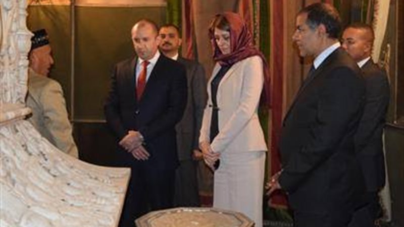 رئيس بلغاريا وزوجته