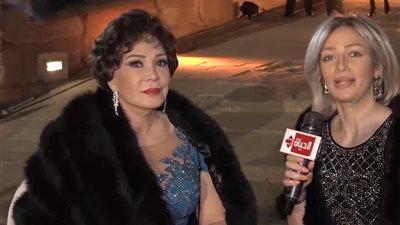 فيديو| لبلبة في عين: «فرحانة أني بتكرم من بلدي»