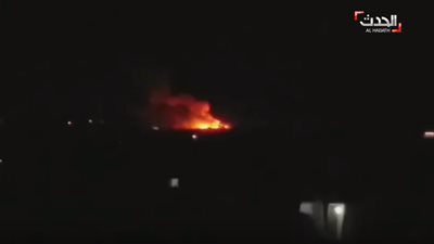 فضائية الحدث: غارات إسرائيلية تدمر ميليشيات إيرانية في حلب  