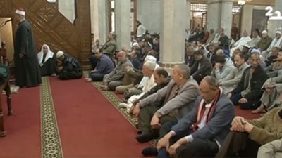 بث مباشر| بدء شعائر صلاة الجمعة من مسجد الحامدية الشاذلية