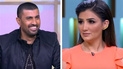 إنفوجراف| أبرز تصريحات مي عمر ومحمد سامي مع منى الشاذلي