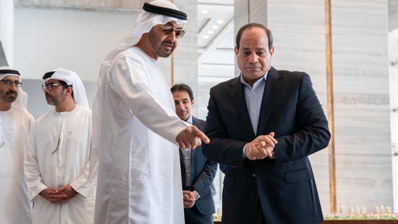 الرئيس السيسي وولي