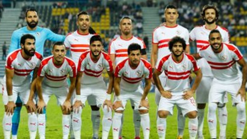 لاعبو نادي الزمالك