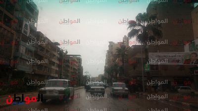صور| الطقس اليوم بالبحيرة: أمطار غزيرة