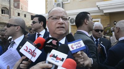محافظ القاهرة يتفقد جراج روكسي