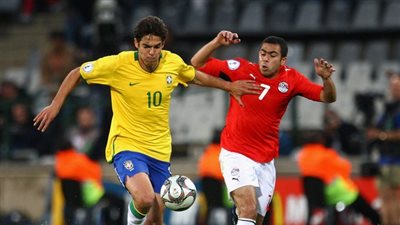 كورة زمان | «بالعافية» البرازيل تهزم مصر 4-3 