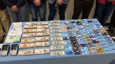 الأموال العامة تلقي القبض على عصابة الصراف الآلي بالإسكندرية
