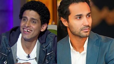 صورة| كريم فهمي يحتفل بـ عيد ميلاد حمدي الميرغني