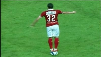 قصة صورة| رمضان صبحي بطل موقعة السوبر المصري 2015