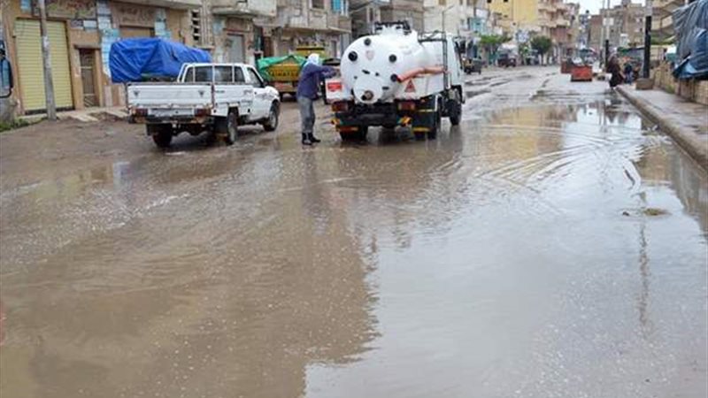 أمطار كفر الشيخ