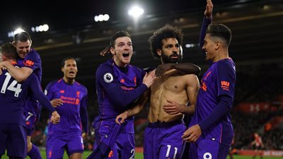 فيديو| محمد صلاح يرد بقوة ويتقدم بهدف ليفربول أمام ساوثهامبتون