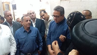 وزير الآثار و37 سفيرًا يتفقدون الدير الأبيض في سوهاج 