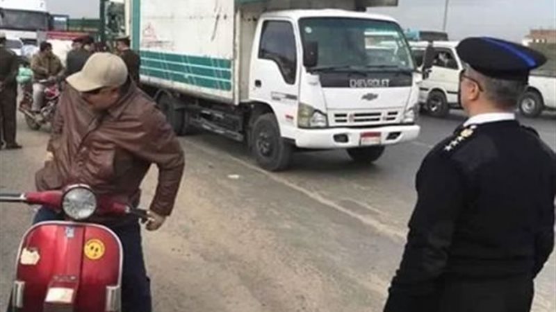 حملة مرورية بالمنوفية