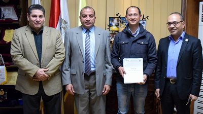 فوز مشروع بحثي بـ جامعة بني سويف لتحضير المواد النانومترية