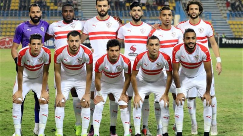 لاعبو نادي الزمالك