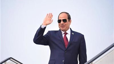 الرئيس السيسي يصل إلى العاصمة الأمريكية واشنطن