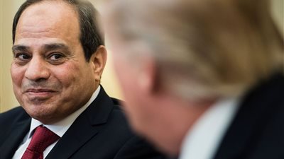 دونالد ترامب معلقاً على جهود السيسي «أعتقد أنه يقوم بعمل عظيم»