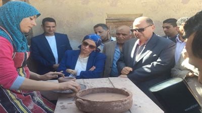 صور| ملخص زيارة وزيرة البيئة للفيوم