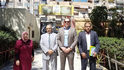 لجنة من وزارة التعليم تراجع شروط الأمن والسلامة بمدارس بورسعيد