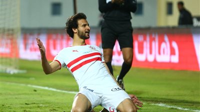 محمود علاء يقلص الفارق أمام البورسعيدي في مباراة الزمالك ضد المصري