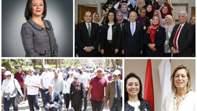 المرأة في أسبوع| مايا مرسي توقع بروتوكول مع الإنتاج الحربي وتغادر إلى الهند