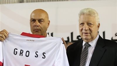 كواليس «الإطاحة» بجروس من تدريب الزمالك لمدة نصف ساعة