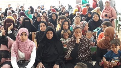 طرق الأبواب في أسوان لـ الاستفتاء على التعديلات الدستورية 2019