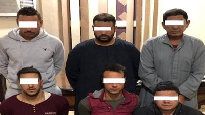 ضبط 6 أشخاص حاولوا سرقة حمولة سيارة نقل انتقاما من صاحبها بالقليوبية