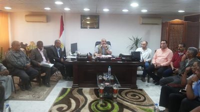 استعدادات مدينة سفاجا لعملية الاستفتاء على التعديلات الدستورية 