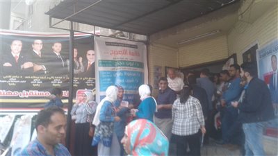 بالصور| إقبالًا متوسطا بـ«انتخابات نقابة الصيادلة» في بني سويف 