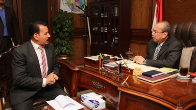 محافظ كفر الشيخ : الإنتهاء من تجهيز صومعة تخزين القمح بفوه