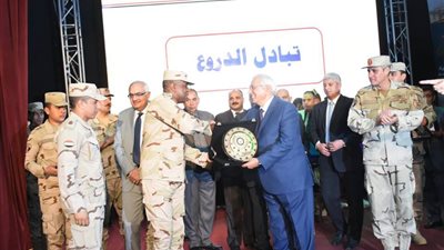صور| ندوات تثقيفية لطلبة جامعة المنصورة برعاية القوات المسلحة 