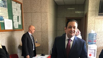 النائب علاء عابد يدلي بصوته في الإمارات على التعديلات الدستورية 2019