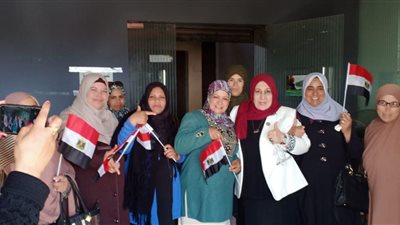 ستات شمال سيناء يُشاركن في الاستفتاء على التعديلات الدستورية 2019