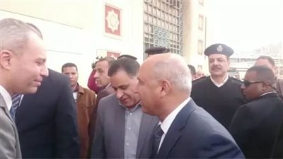 كامل الوزير يُدلي بصوته على التعديلات الدستورية 2019