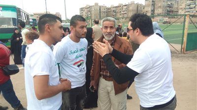 صور| جماهير المصري البورسعيدي يدلون بأصواتهم في الاستفتاء على دستور 2019