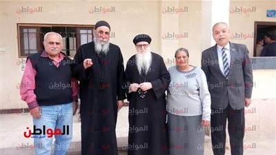 آباء وأساقفة الكنيسة بالبحيرة يصوتون على التعديلات الدستورية 