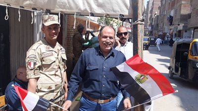 «الحرية المصري»يتابع سير عملية التصويت على الاستفتاء بشبرا الخيمة